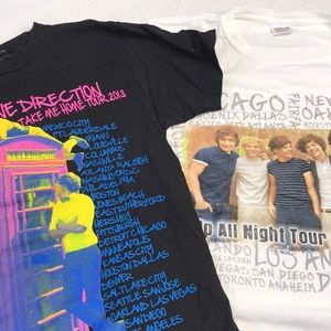 one direction t-shirt bundle